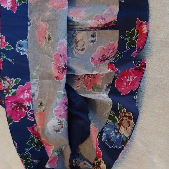 Kate Spade Girl's Floral Skirt in Blue and Pink Flowers size 14 - Picture 10 of 13